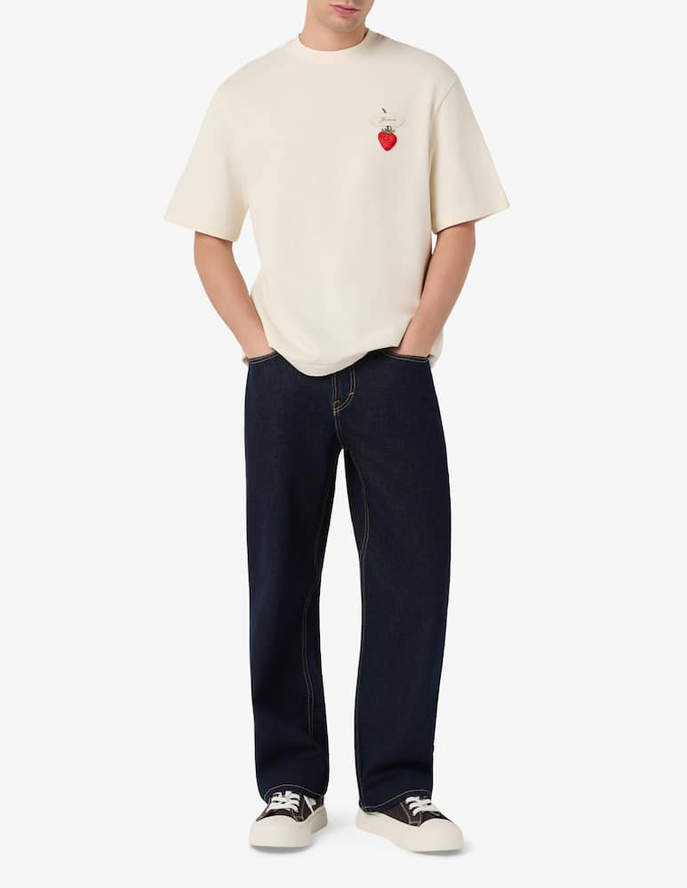 rinascente Jacquemus T-shirt patch fragola