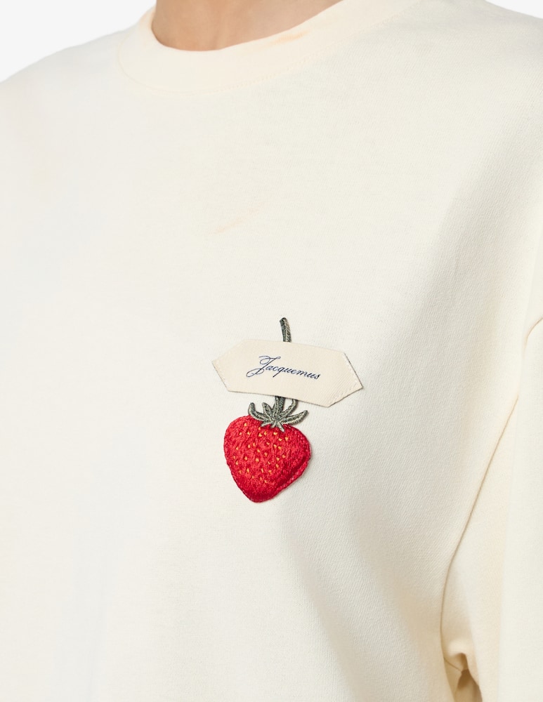 Jacquemus T-shirt patch fragola - immagine 4 Jacquemus T-shirt patch fragola - immagine 4