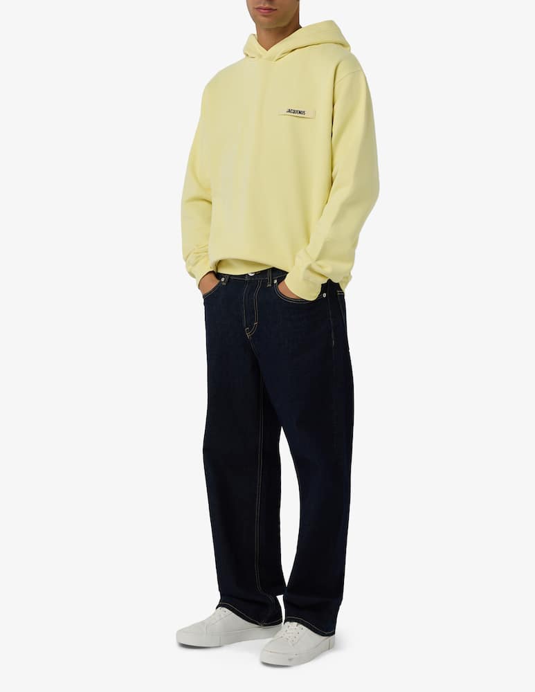 Jacquemus Hoodie with logo patch - picture 2 Jacquemus Hoodie with logo patch - picture 2