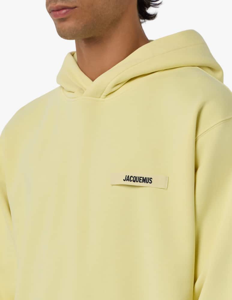 Jacquemus Hoodie with logo patch - picture 4 Jacquemus Hoodie with logo patch - picture 4