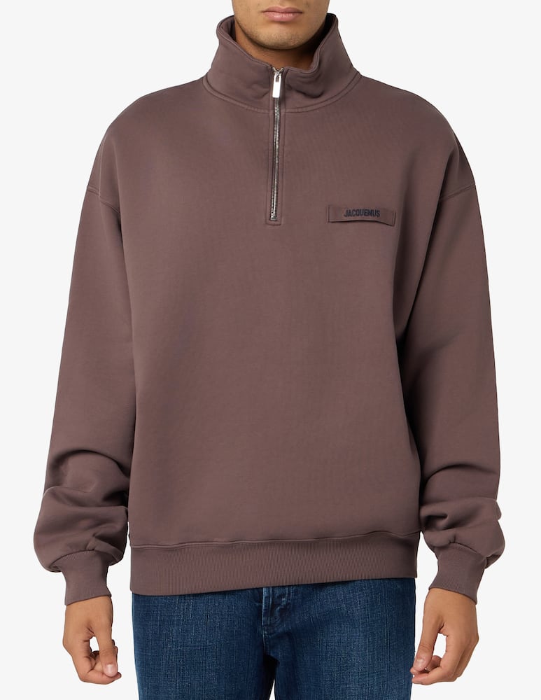 Jacquemus Half zip sweatshirt - picture 1 Jacquemus Half zip sweatshirt - picture 1