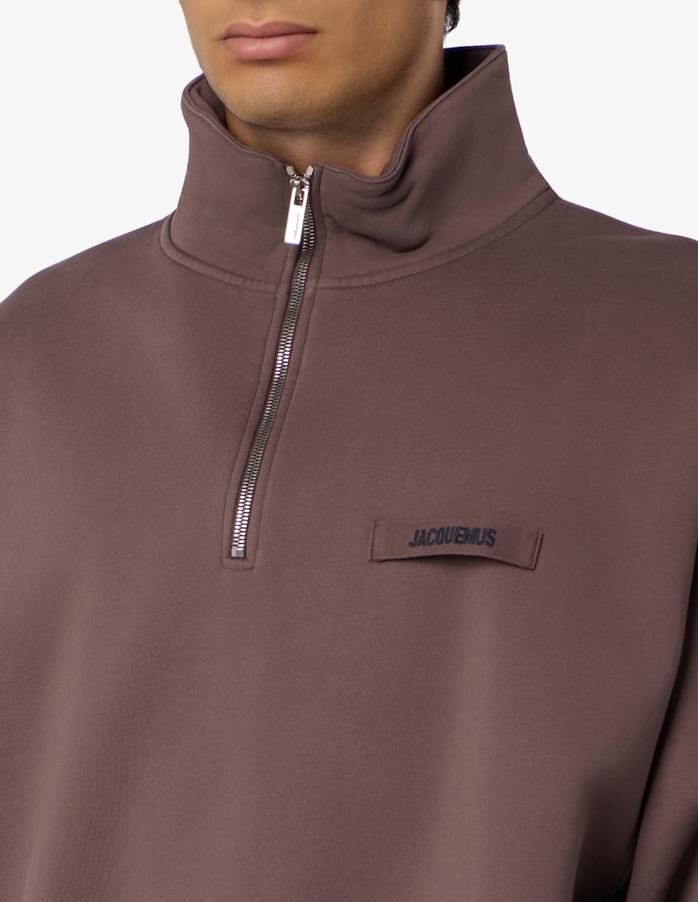 Jacquemus Half zip sweatshirt - picture 4 Jacquemus Half zip sweatshirt - picture 4
