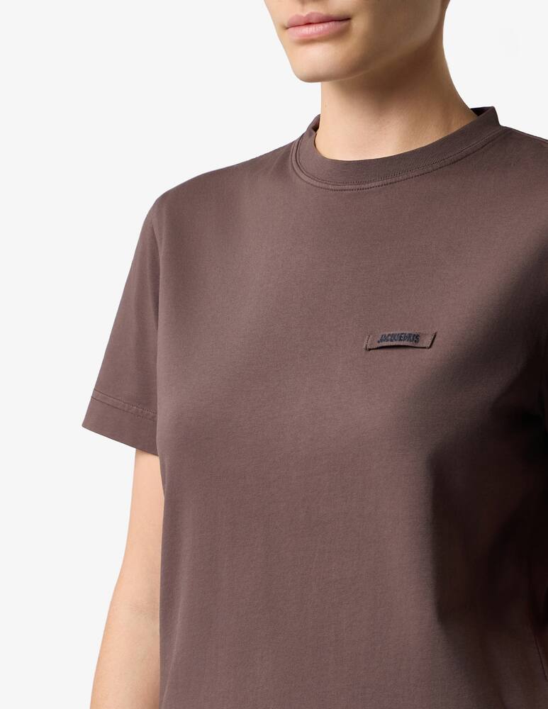 Jacquemus Logo t-shirt gros grain - picture 4 Jacquemus Logo t-shirt gros grain - picture 4