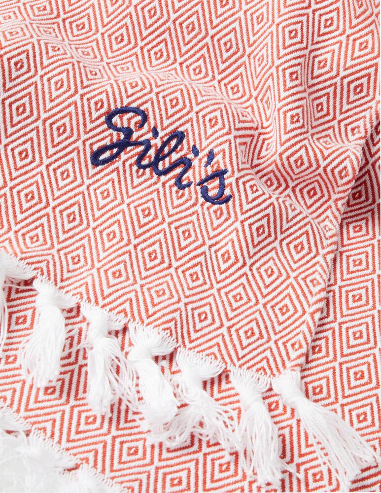 rinascente Gili's Diamond beach towel - brown