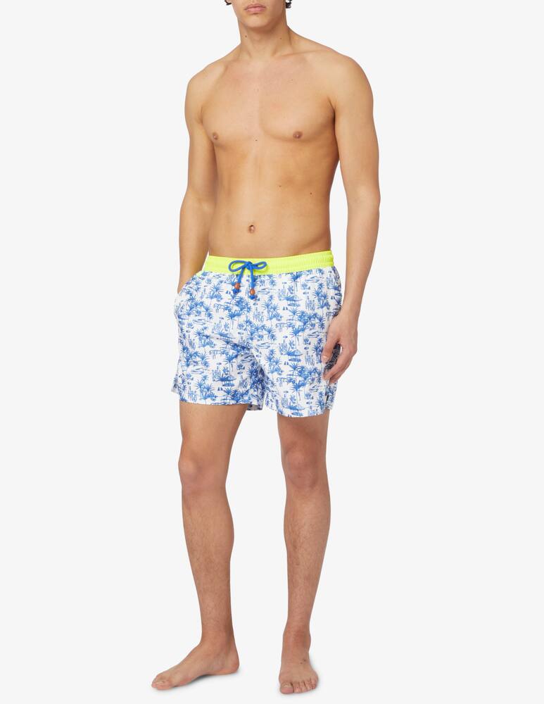 rinascente Gili's Trawangan toile de jouy balinaise swimshorts 