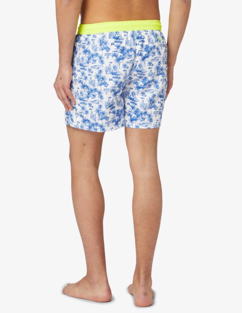 rinascente Gili's Trawangan toile de jouy balinaise swimshorts 