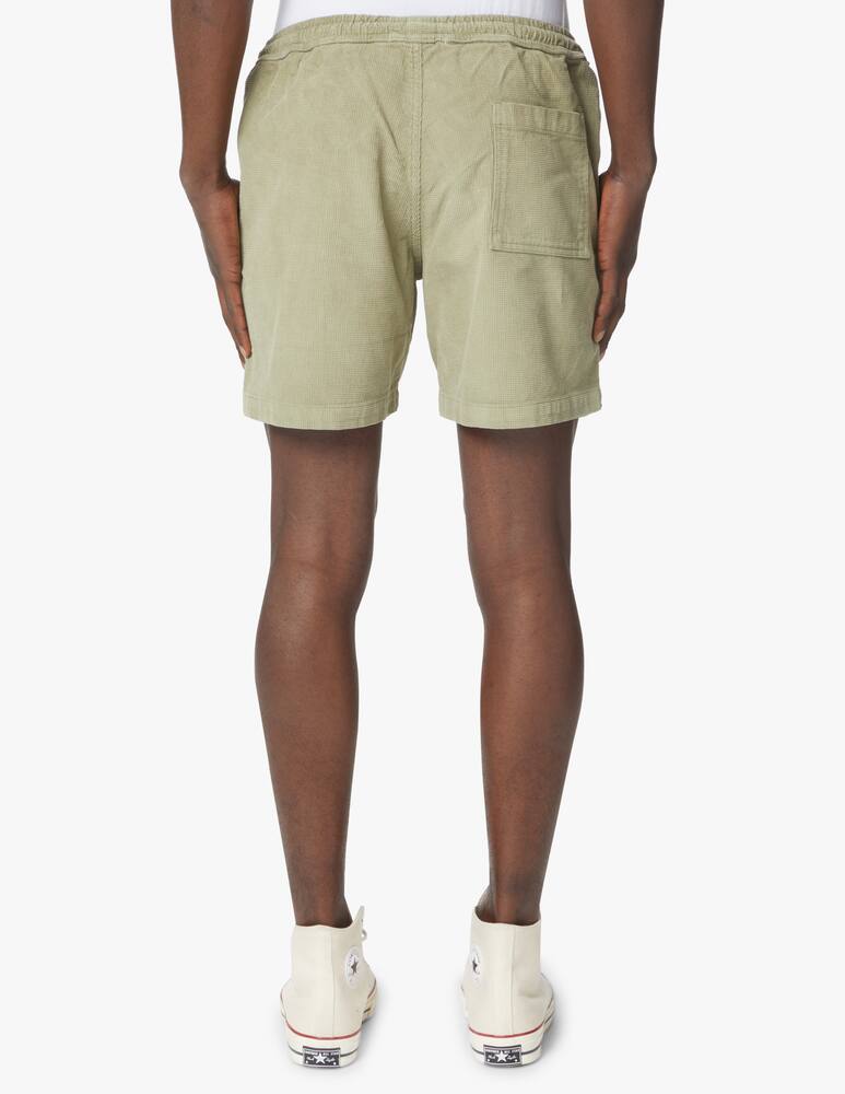 rinascente Olow Bermuda over coulisse in cotone - oliva