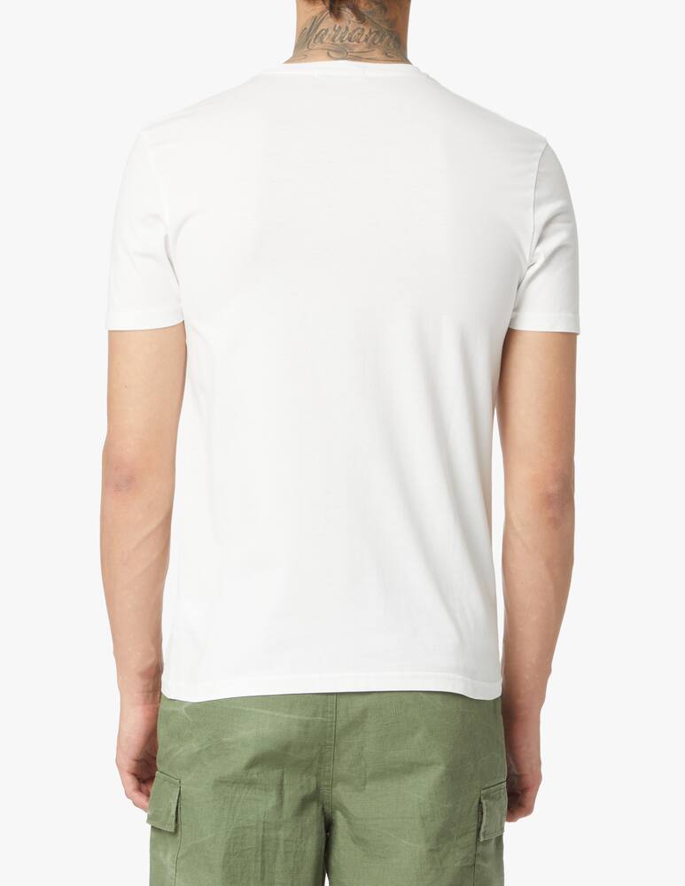 rinascente Olow Maglietta manica corta pattinatrice ricamo - bianco