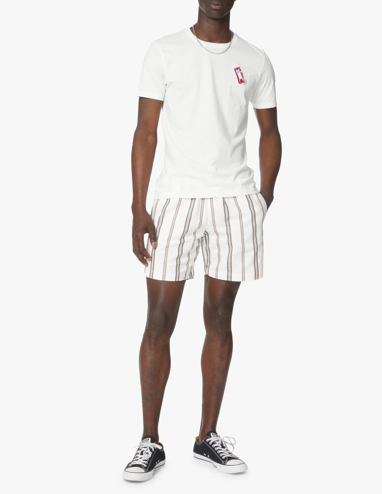 rinascente Olow Towel cat embroidered t-shirt - white