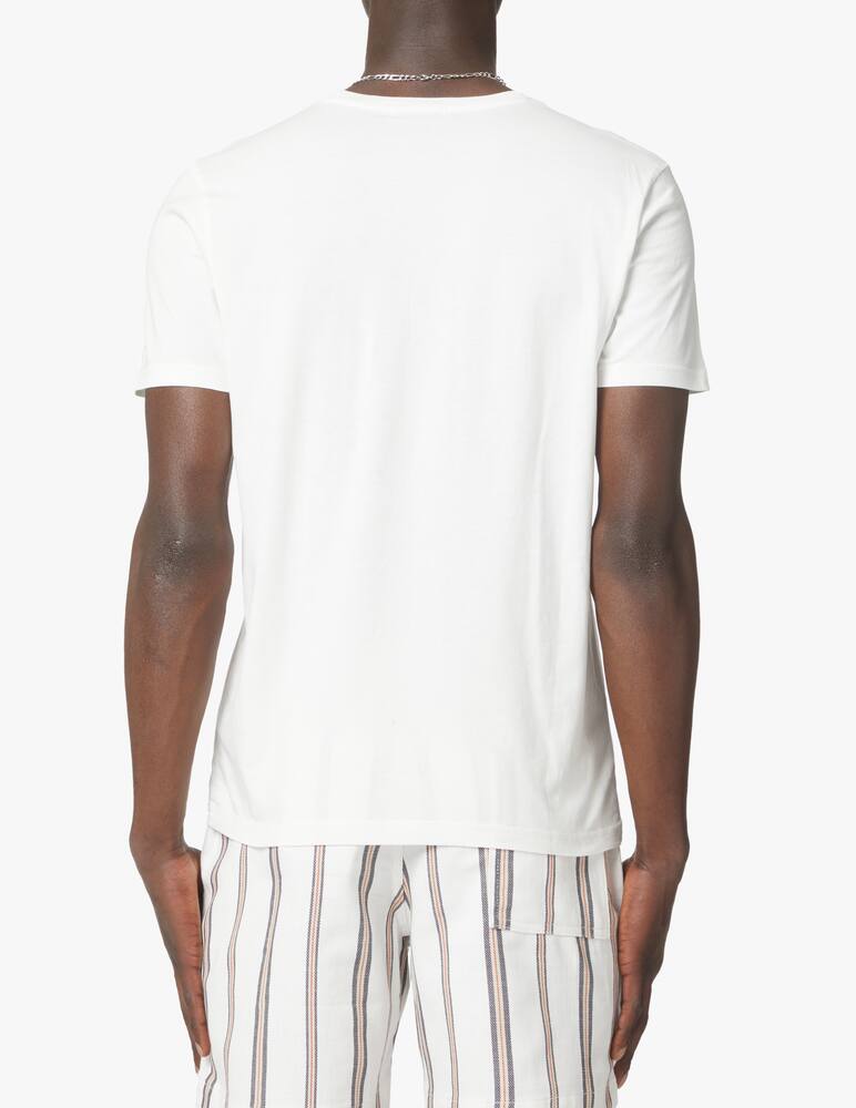 rinascente Olow Towel cat embroidered t-shirt - white