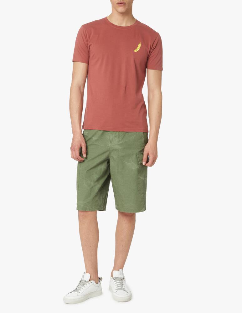 rinascente Olow Banana embroidered t-shirt - brown