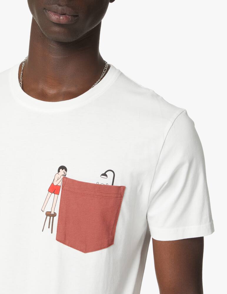 rinascente Olow Pocket t-shirt - white