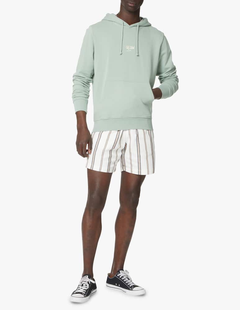 rinascente Olow Small logo hoodie - green