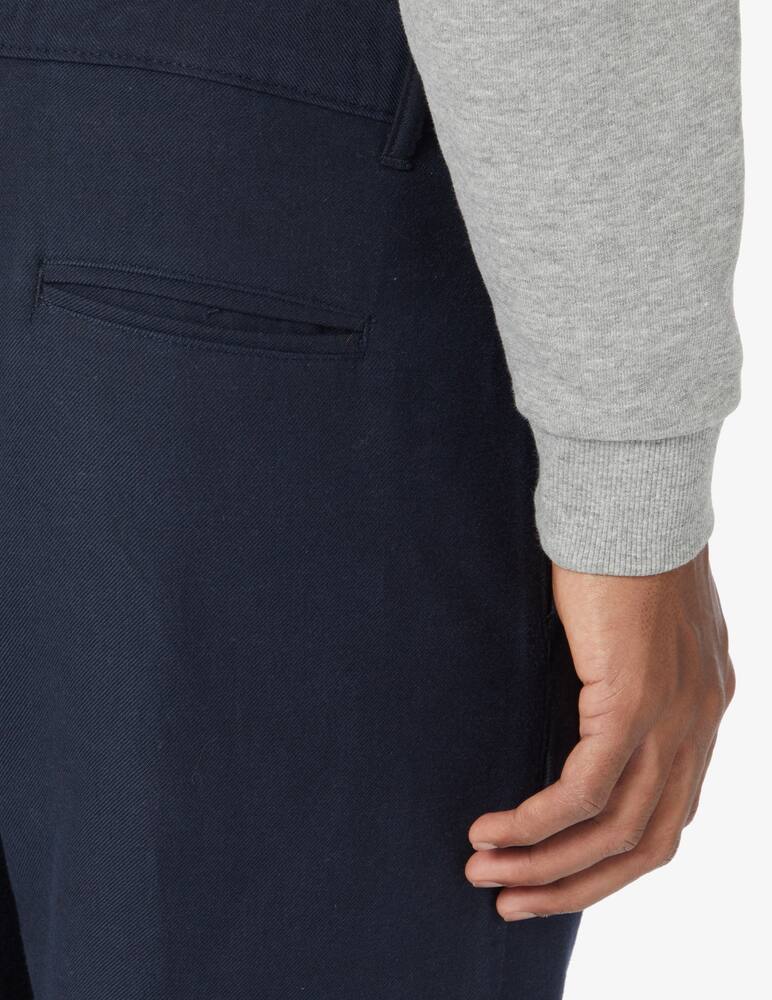 rinascente Olow Pantalone lana e cotone - Blu