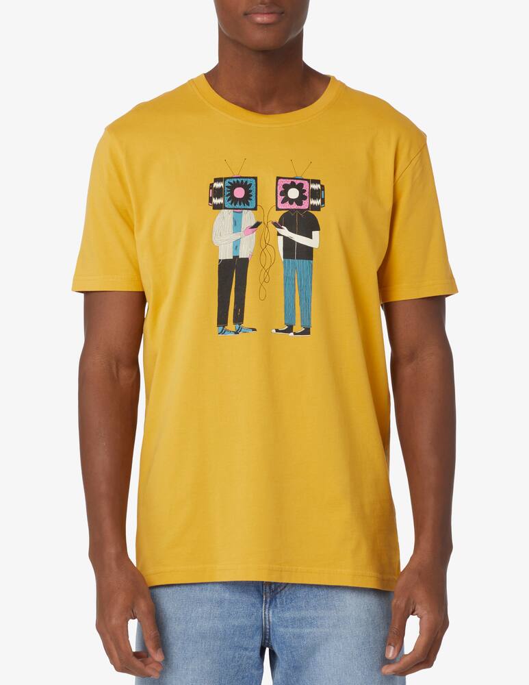 rinascente Olow Maglietta screen match - Giallo