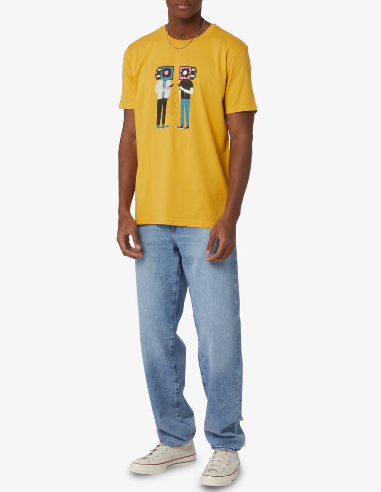 rinascente Olow Maglietta screen match - Giallo