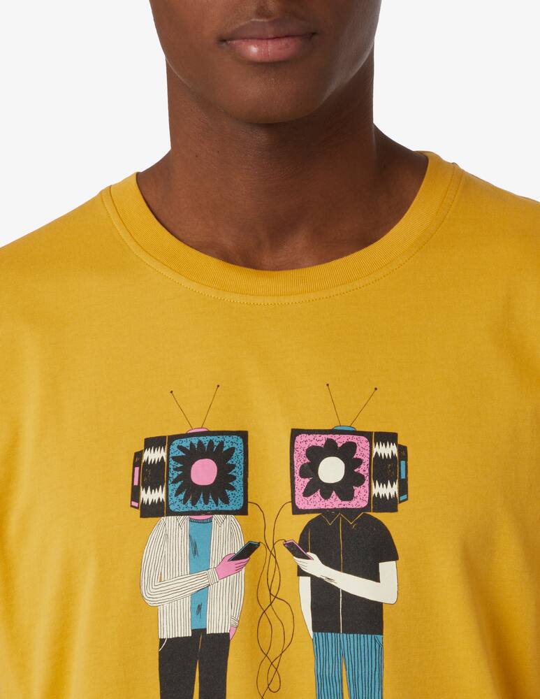 rinascente Olow Maglietta screen match - Giallo