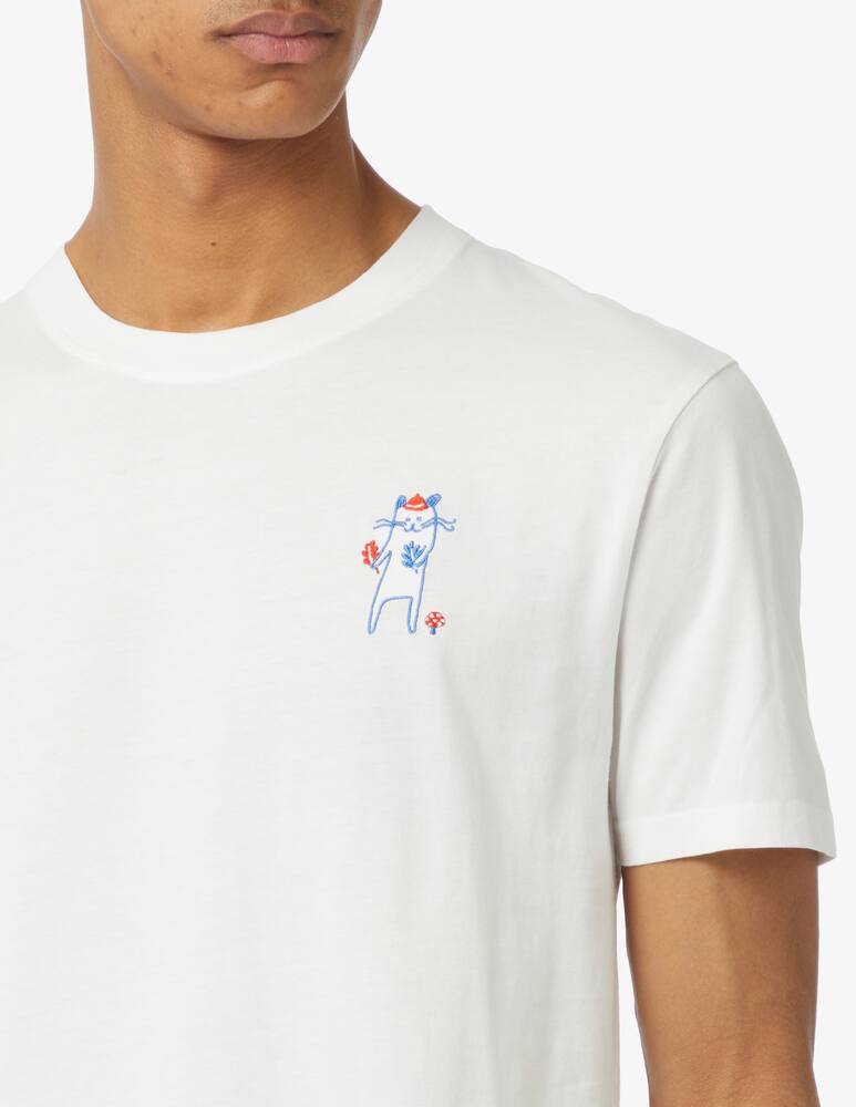 rinascente Olow T shirt leaf 