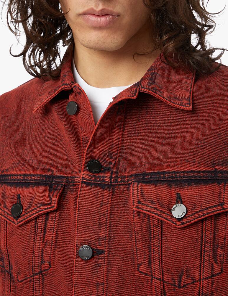 rinascente Etudes Orange overdyed track jacket - orange