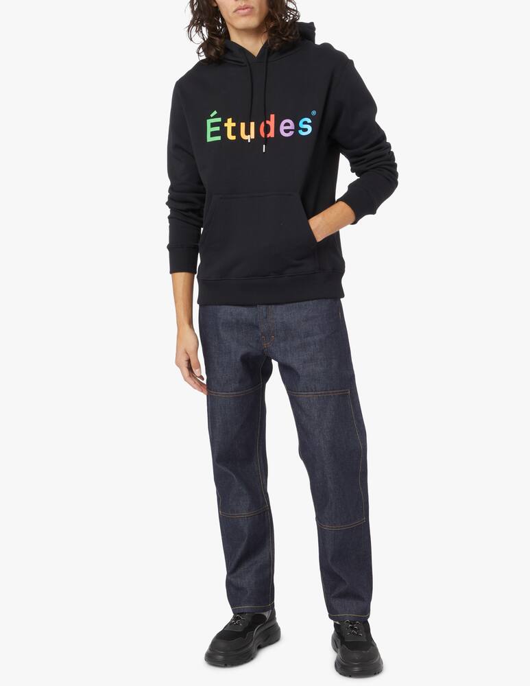 rinascente Etudes Multicolor logo hoodie - multi