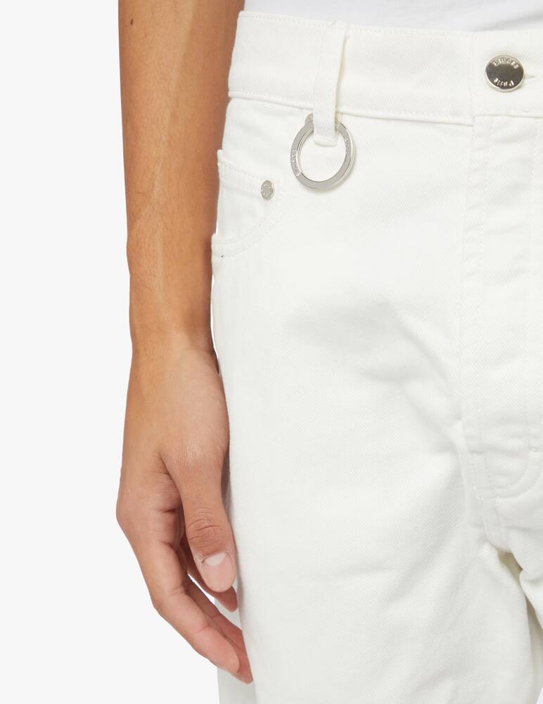 rinascente Etudes Bermuda in denim bianco - bianco