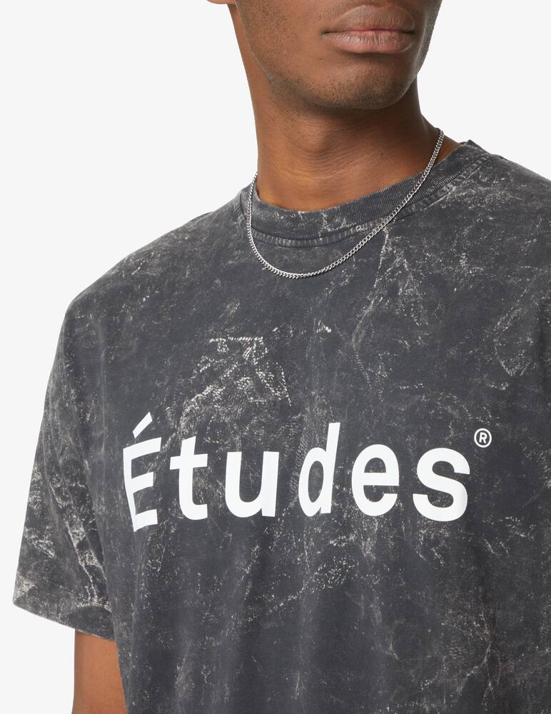 rinascente Etudes Maglietta smacchiata wonder etudes - Nero