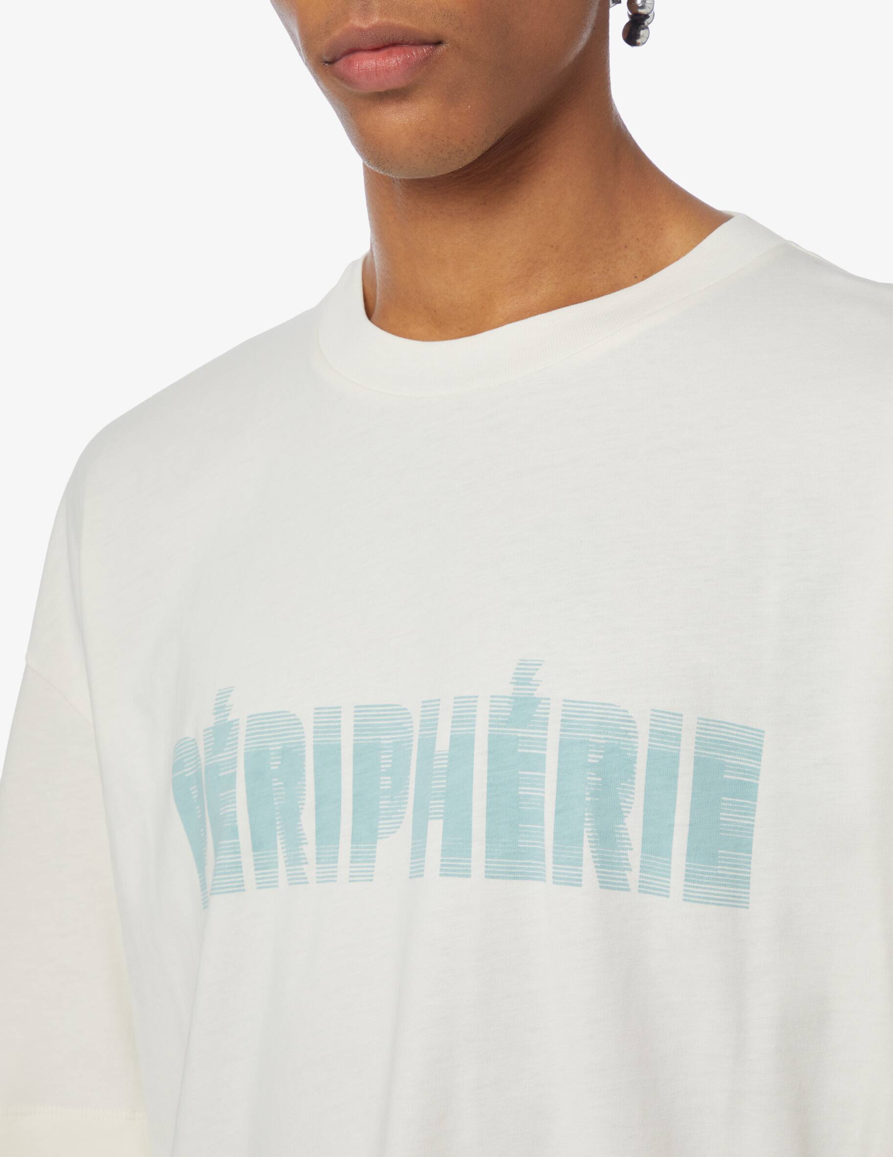 【関税込み】Etudes ブルー Spirit Peripherie Tシャツ Shop Etudes Spirit peripherie t-shirt on Rinascente
