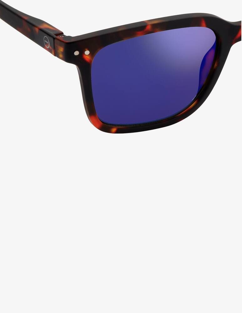 rinascente Izipizi Sunglasses Model #L Tortoise Mirror Lenses - Brown