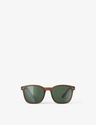 IZIPIZI Journey Occhiali Da Sole Unisex Adulto - Lenti Marroni Categoria 3 - Protezione UV 100% - Montatura Hazel