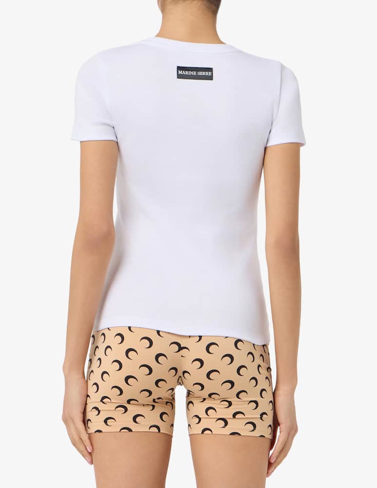 rinascente Marine Serre T-shirt logo luna jersey