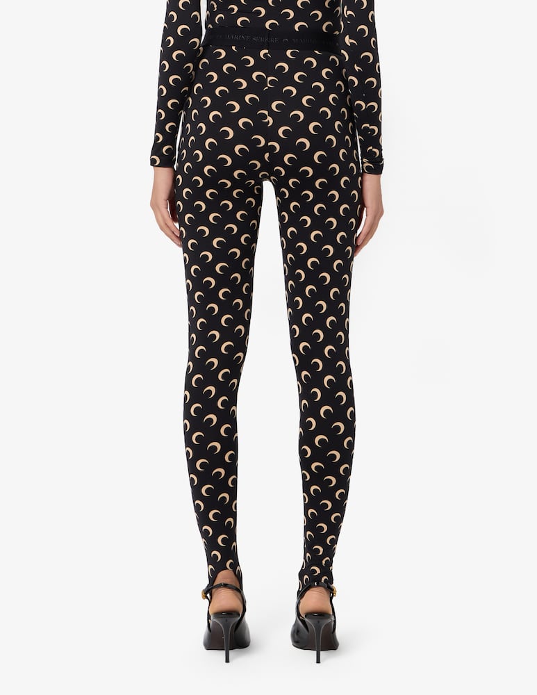 Marine Serre Recycled moon jersey leggings - picture 3 Marine Serre Recycled moon jersey leggings - picture 3
