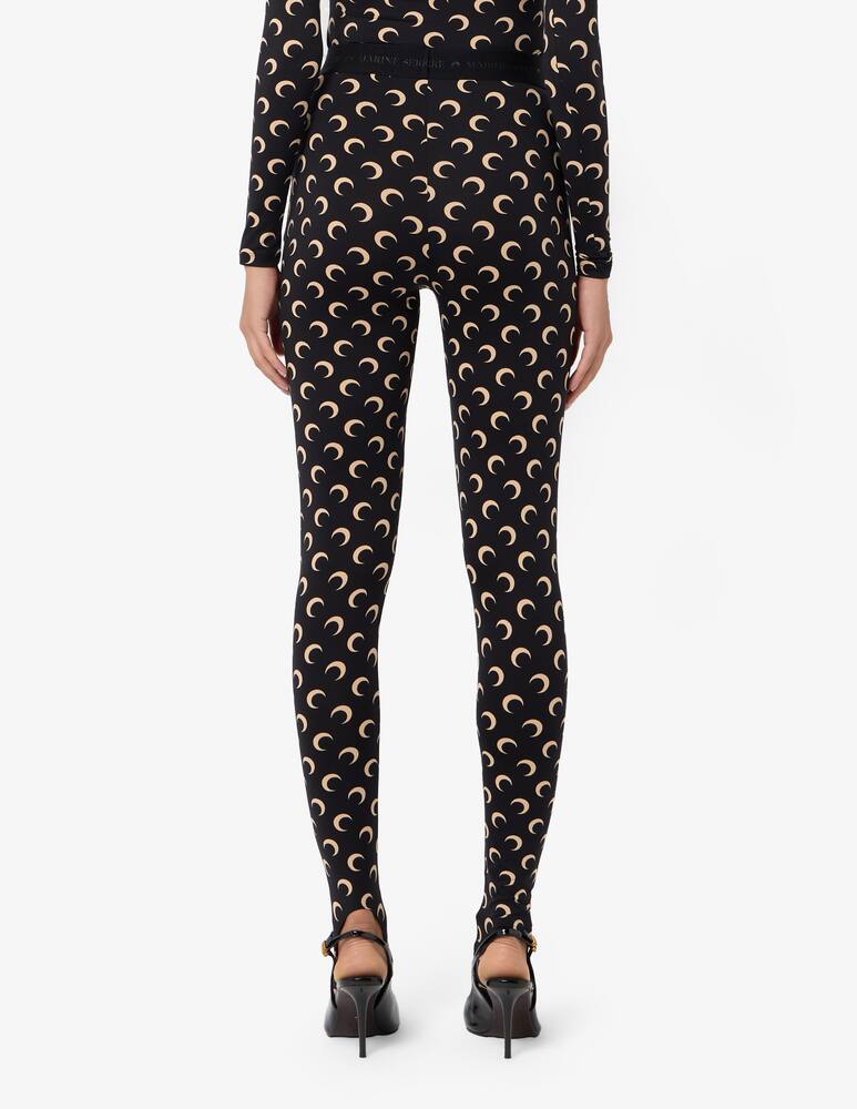 rinascente Marine Serre Recycled moon jersey leggings