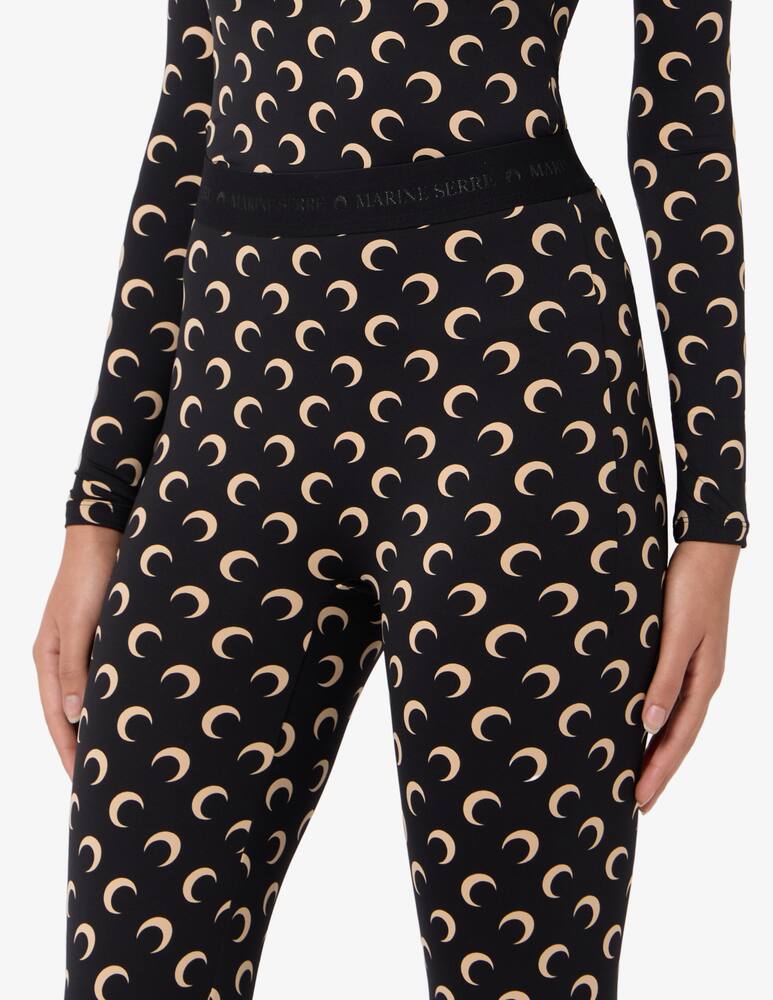 rinascente Marine Serre Recycled moon jersey leggings