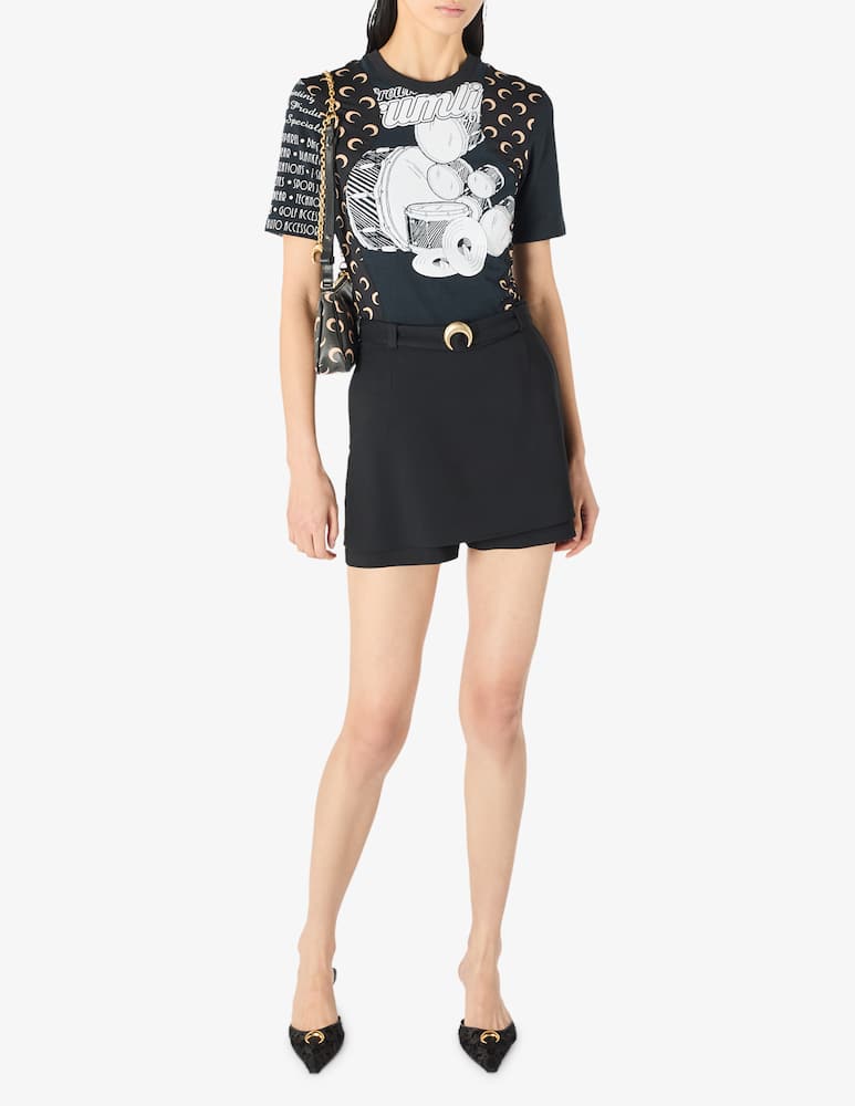 Marine Serre Drum print jersey t-shirt - picture 2 Marine Serre Drum print jersey t-shirt - picture 2