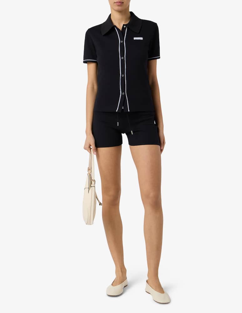 Marine Serre Polo t-shirt cute 70s - immagine 2 Marine Serre Polo t-shirt cute 70s - immagine 2