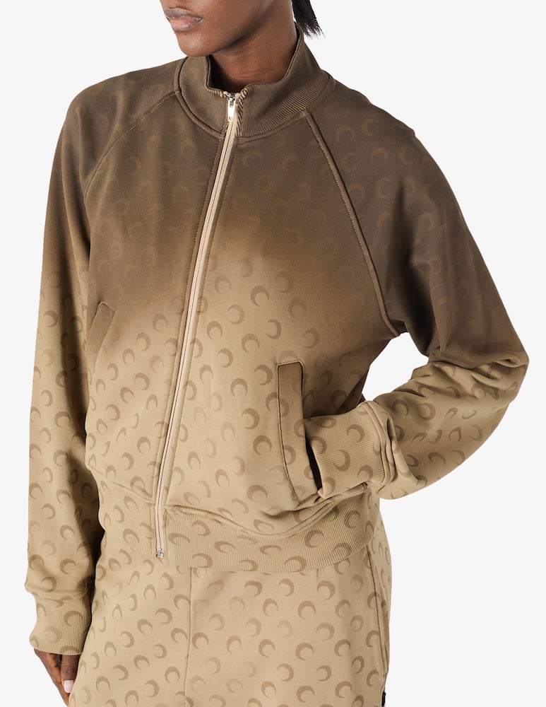 Marine Serre Faded moon sweatshirt - picture 1 Marine Serre Faded moon sweatshirt - picture 1