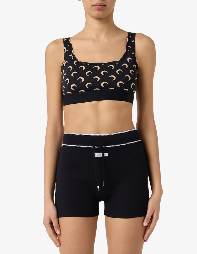 rinascente Marine Serre Cute 70s mini shorts