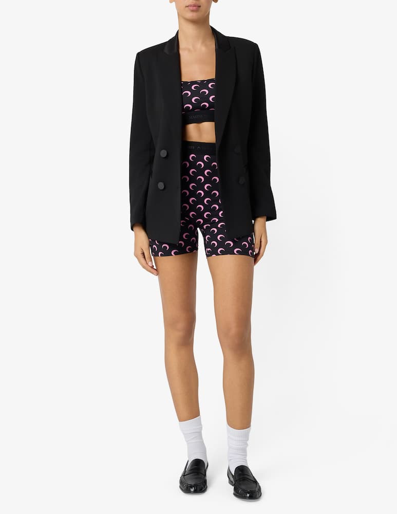 rinascente Marine Serre Moon printed jersey sports bra