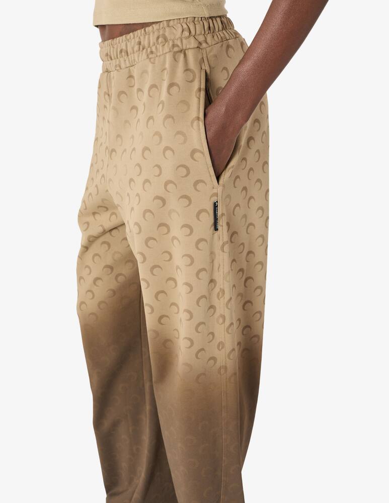 rinascente Marine Serre Faded moon print sweatpants