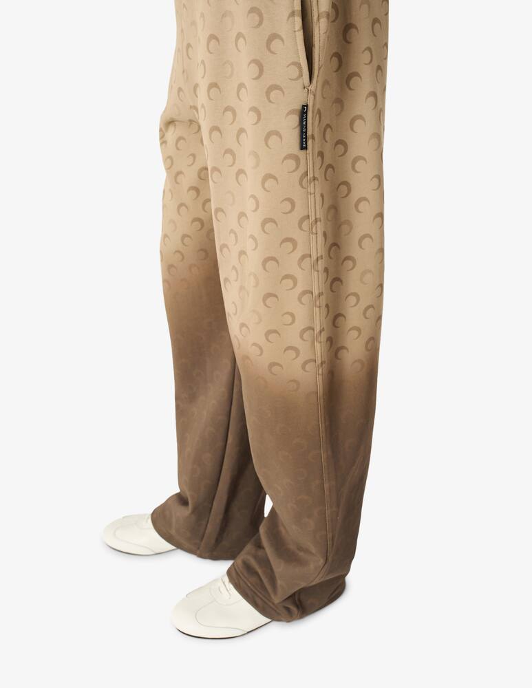 rinascente Marine Serre Faded moon print sweatpants