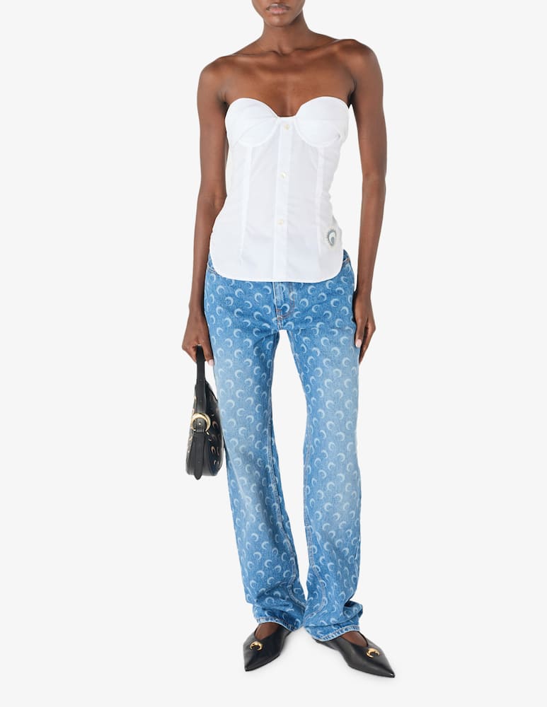 rinascente Marine Serre Jeans straight fantasia allover