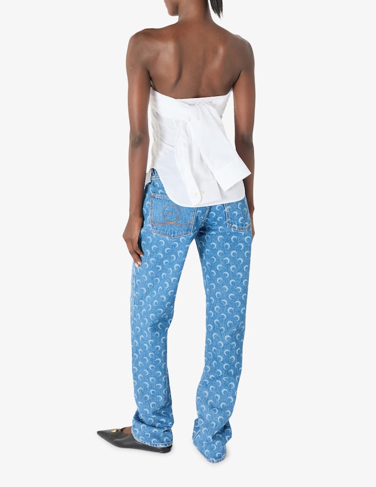 rinascente Marine Serre Jeans straight fantasia allover