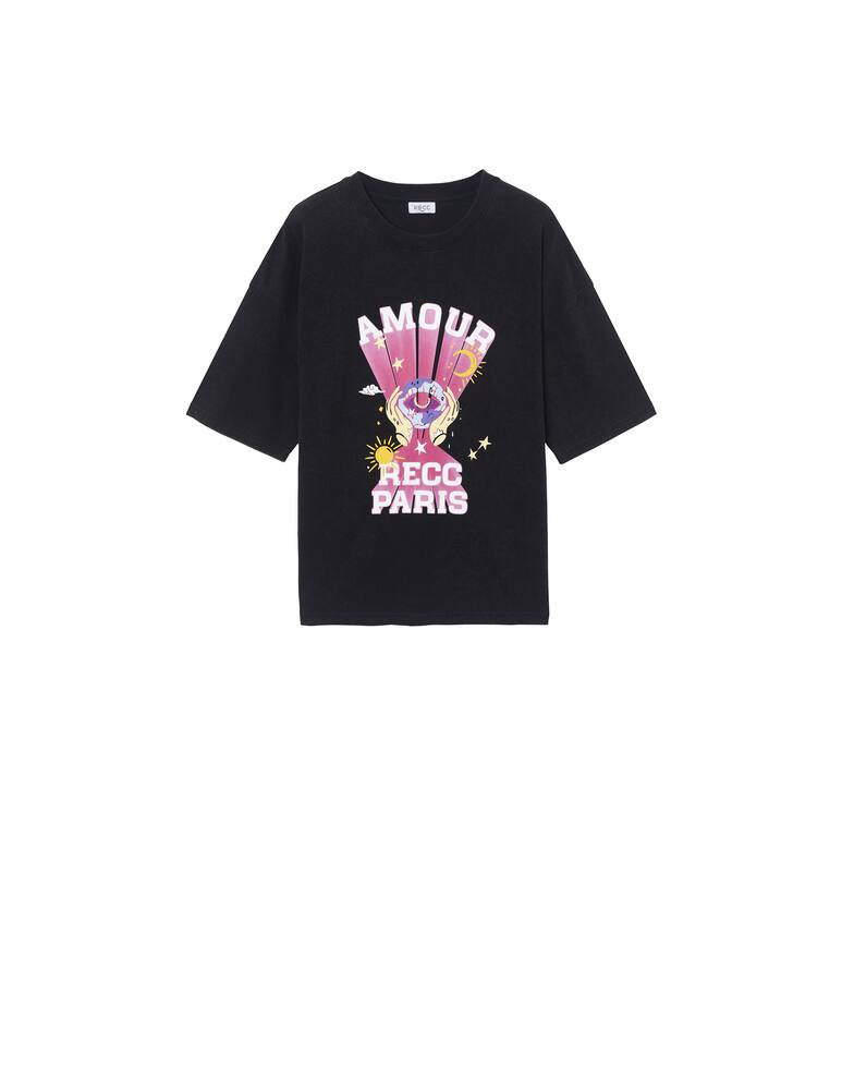 rinascente RECC Paris T-shirt Rosalie - nero
