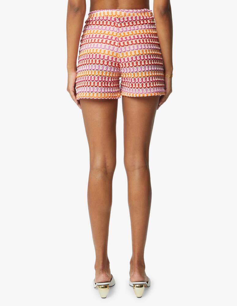 rinascente RECC Paris Pair of shorts in crochet - Beige