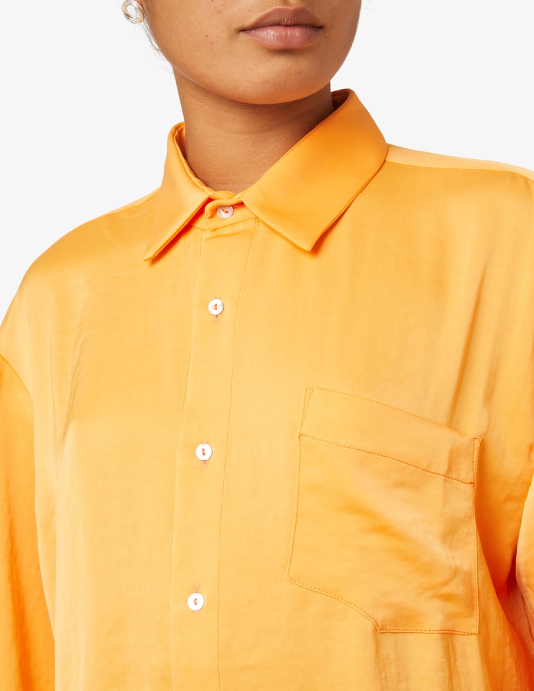 rinascente RECC Paris Oversize shirt with a bust - Orange