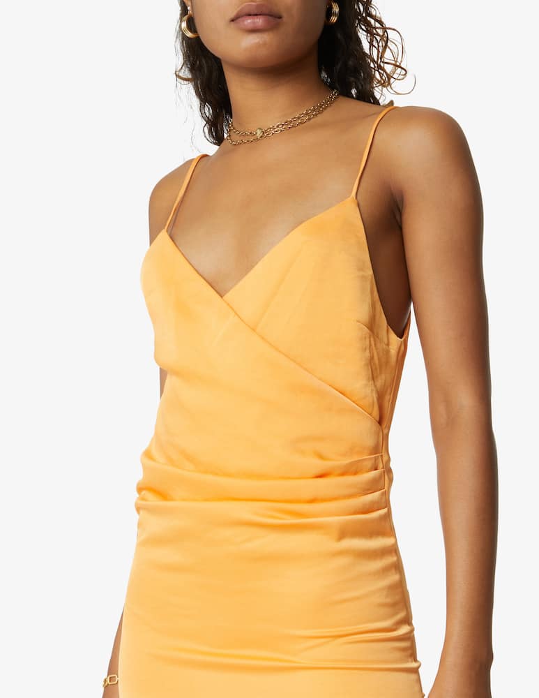 rinascente RECC Paris Maxi strappy dress - Orange