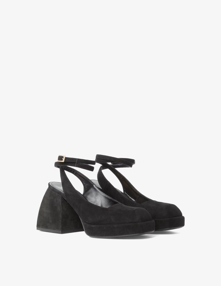 rinascente Nodaleto Bulla slingback with belt - Black