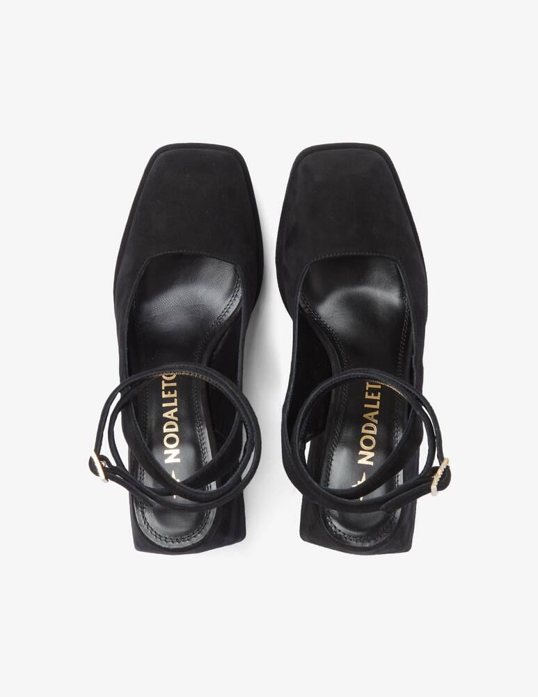 rinascente Nodaleto Bulla slingback with belt - Black