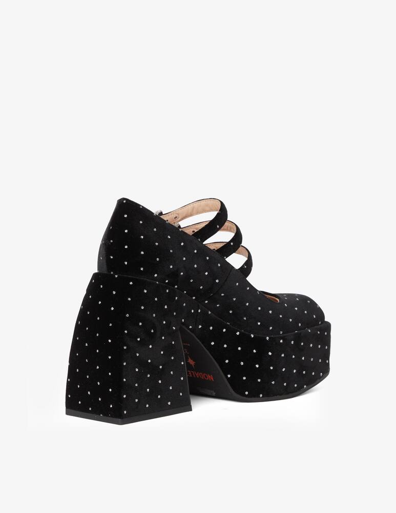 rinascente Nodaleto Bulla Marietta velvet shoes