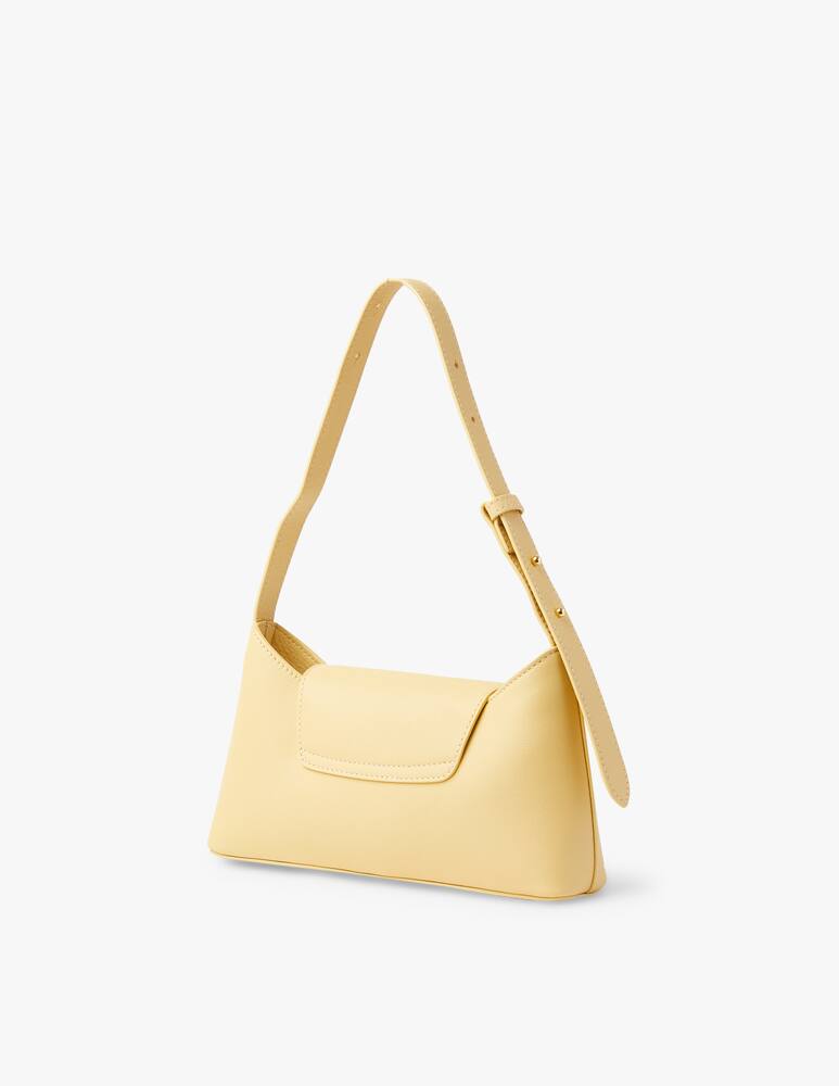 rinascente Elleme Envelope leather handbag - yellow